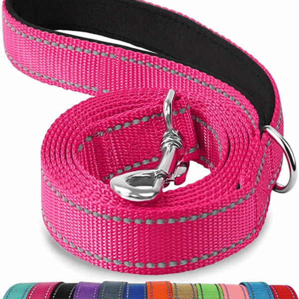 Safe and Comfortable Reflective Double-Sided Dog Leash for Walking and Training - Image 7