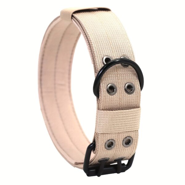 1pc Heavy Duty Nylon Tactical Pet Dog Collar - Adjustable and Durable for Large Dogs - Image 7