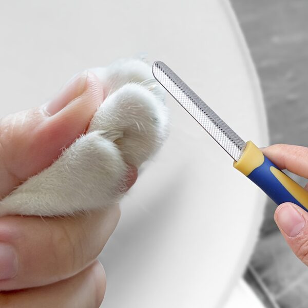 Baisher 8pcs Pet Grooming Kit For Dogs & Cats - Includes Detangling Comb, Nail Clippers, File, Deshedding Brush, And More - Silicone Bristles, Non-Electric Dog Grooming Supplies Dog Grooming Equipment - Image 4