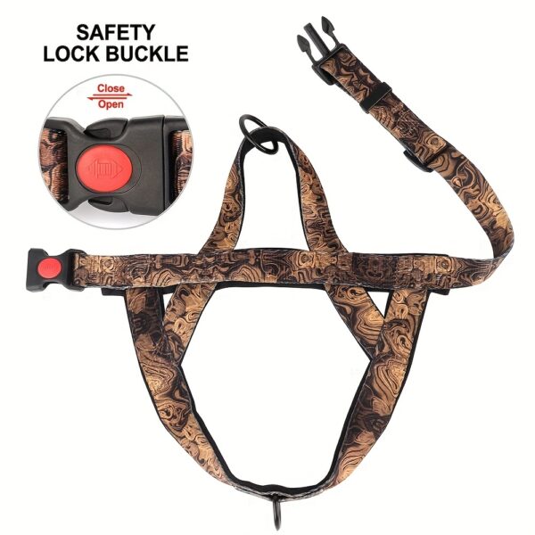 Adjustable No-Pull Dog Harness: Safe, Comfort Padded Vest for Medium & Large Dogs - Durable & Escape-Proof - Image 6