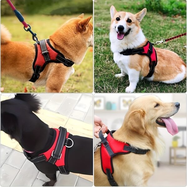 Doglee Ultimate No-Pull Reflective Adjustable Dog Harness with Handle - Premium Comfort, Easy Walking, and Enhanced Visibility - Ideal for Training, Outdoor Adventures, and Everyday Use - Image 16