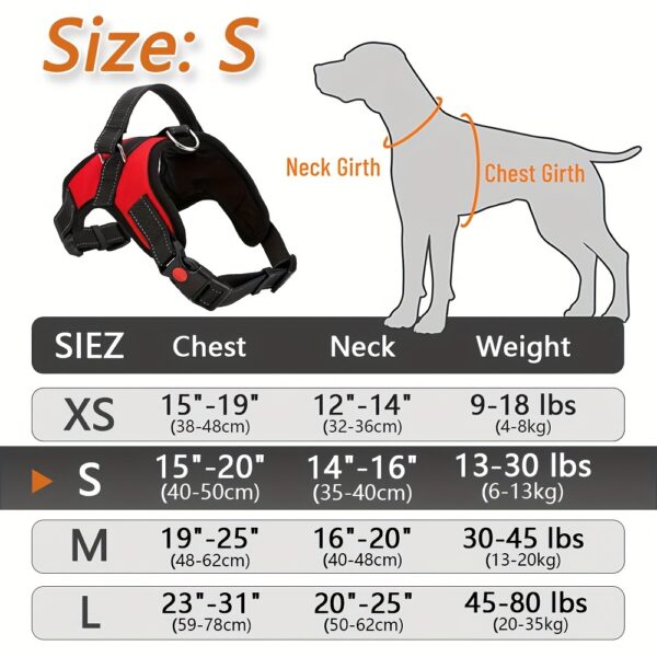 Doglee Ultimate No-Pull Reflective Adjustable Dog Harness with Handle - Premium Comfort, Easy Walking, and Enhanced Visibility - Ideal for Training, Outdoor Adventures, and Everyday Use - Image 18