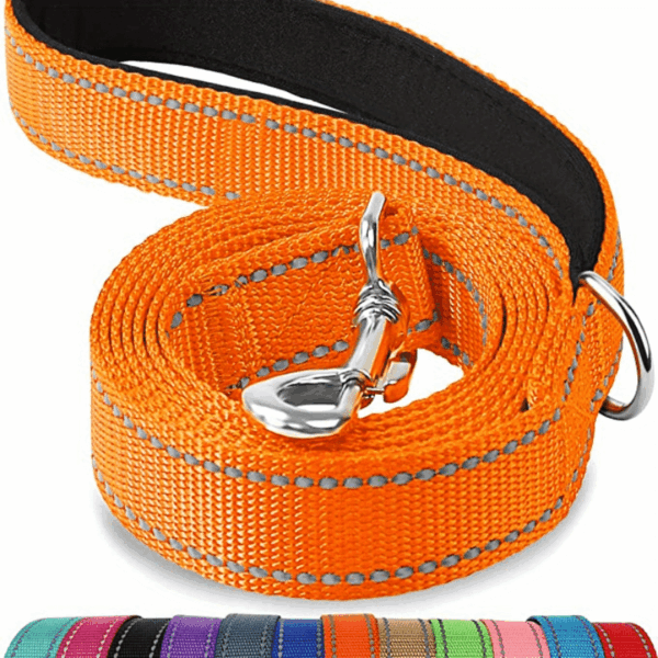 Safe and Comfortable Reflective Double-Sided Dog Leash for Walking and Training - Image 10