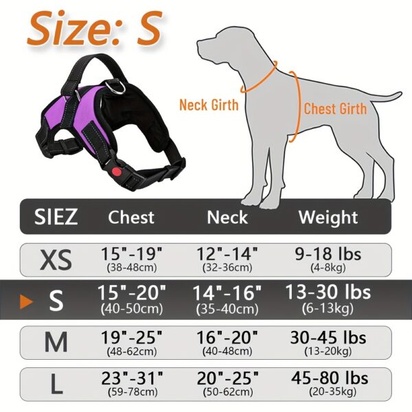 Doglee Ultimate No-Pull Reflective Adjustable Dog Harness with Handle - Premium Comfort, Easy Walking, and Enhanced Visibility - Ideal for Training, Outdoor Adventures, and Everyday Use - Image 24