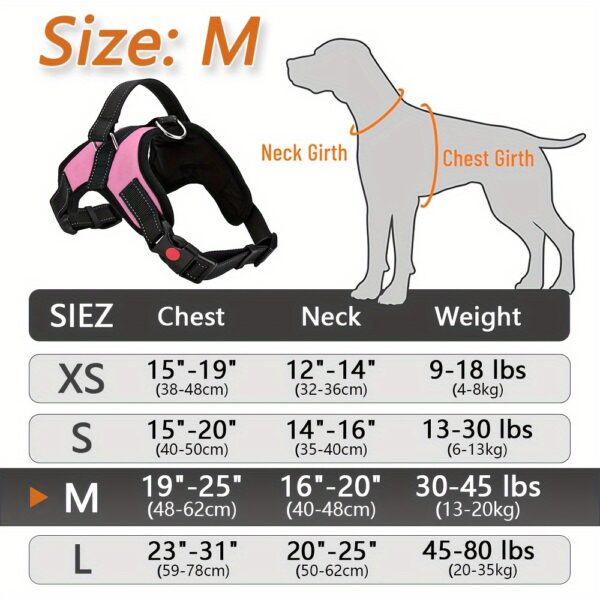 Doglee Ultimate No-Pull Reflective Adjustable Dog Harness with Handle - Premium Comfort, Easy Walking, and Enhanced Visibility - Ideal for Training, Outdoor Adventures, and Everyday Use - Image 27