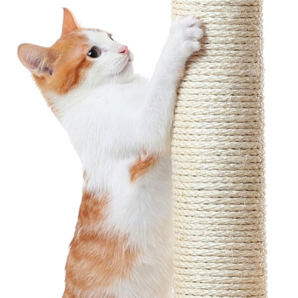 Costoffs 36'' Cat Tree Multilevel Cat Tower with Extra Large Perch & Scratching Posts & Scratching Board for Indoor Cats/ Kittens - Image 7