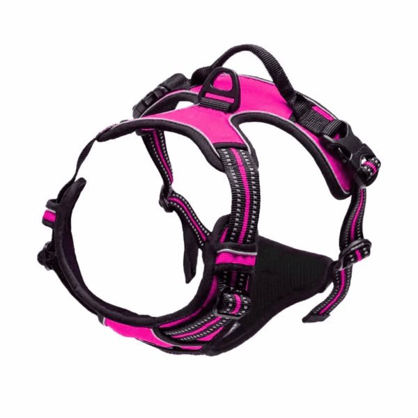 Adjustable No-Pull Dog Harness with Padded Vest and Dual Leash Clips - Prevents Choking and Provides Comfortable Walking Experience - Image 38