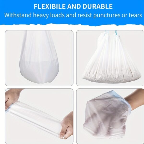 100pcs Portable Cat Litter Disposal Bags - Easy Cleanup for Self-Cleaning Litter Boxes - Image 4