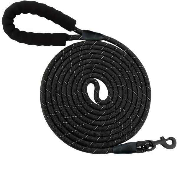 Dog Nylon Leash Lengthened And Reflective Round Rope Small And Medium Cats Dogs Leash Pet Traction Rope - Image 17
