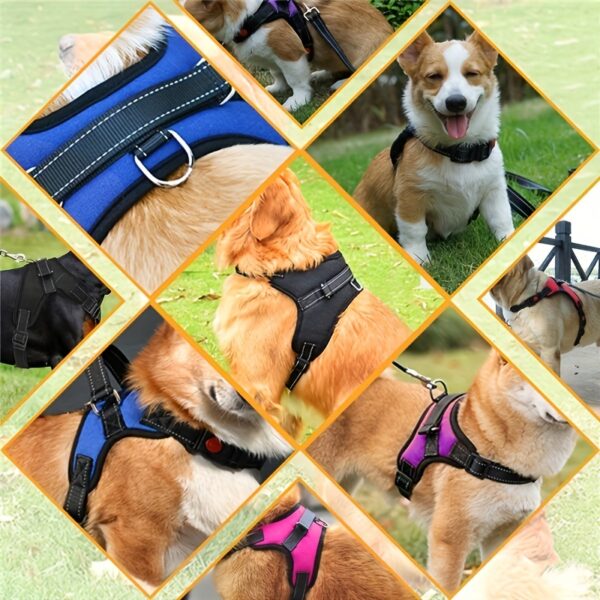 Doglee Ultimate No-Pull Reflective Adjustable Dog Harness with Handle - Premium Comfort, Easy Walking, and Enhanced Visibility - Ideal for Training, Outdoor Adventures, and Everyday Use - Image 4