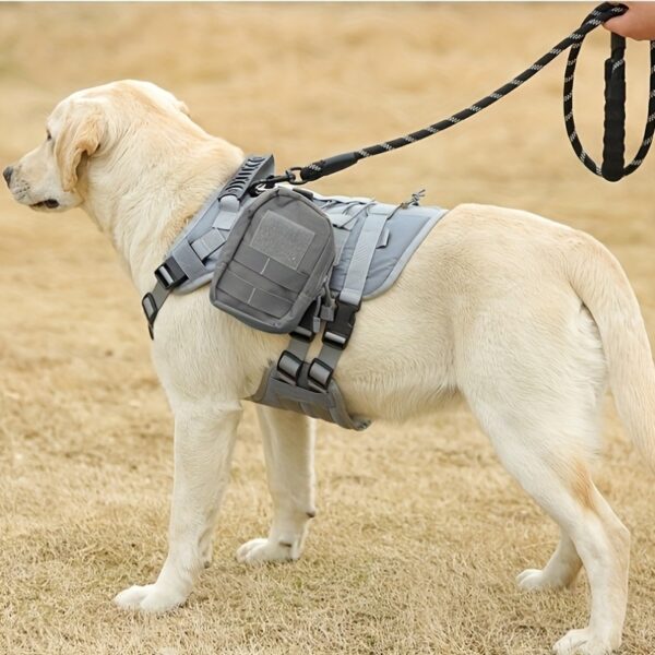 Waterproof Tactical Dog Vest Harness - Secure, Comfortable Fit for Outdoor Adventures, Christmas Gift - Image 3