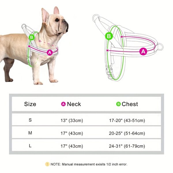 Adjustable No-Pull Dog Harness: Safe, Comfort Padded Vest for Medium & Large Dogs - Durable & Escape-Proof - Image 2