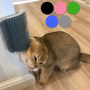 Cats Groomer Self Brush Corner Dog Massage Self Comb Wall Corner Rubs Catnip The Face With A Tickling Comb Pet Grooming Supply
