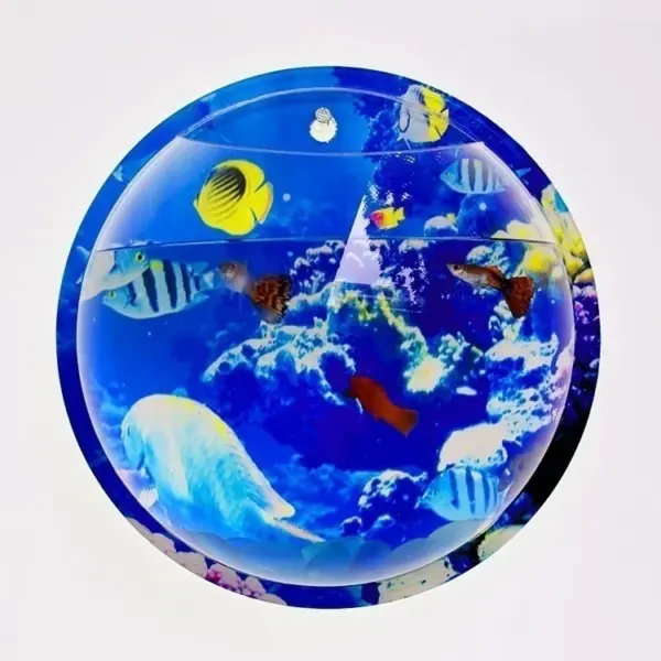 Wall-mounted Acrylic Fish Aquarium Water Pet Supplies Are Beautiful And Generous - Image 16