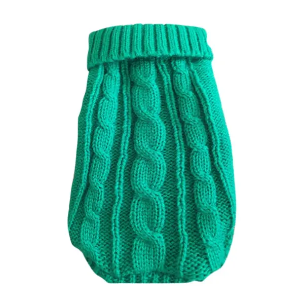Dog Clothes For Large Small Dogs Jacket Cat Clothing For Pet Dog Sweater Dogs Coat Chihuahua knitted Pure Shirt Cat Vest Costume - Image 27