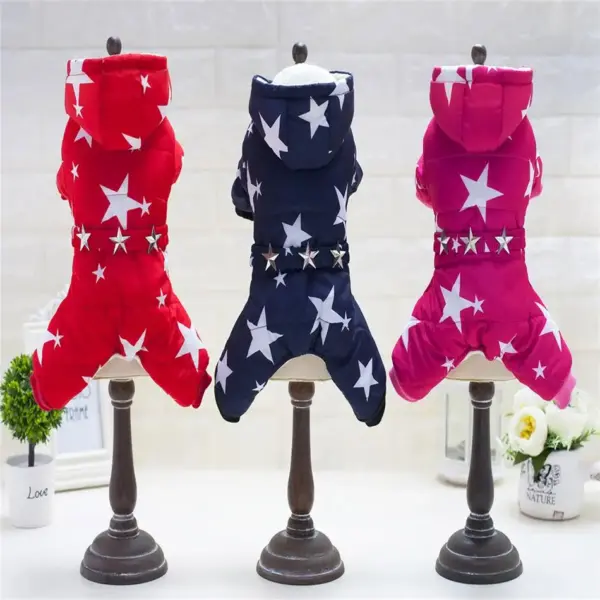 HOT Pet Dog Clothes Coat Winter Warm Outerwear Thicken Dog Costume Clothing Wadded Jacket Pet Cat Products Clothes For Dog Puppy - Image 3