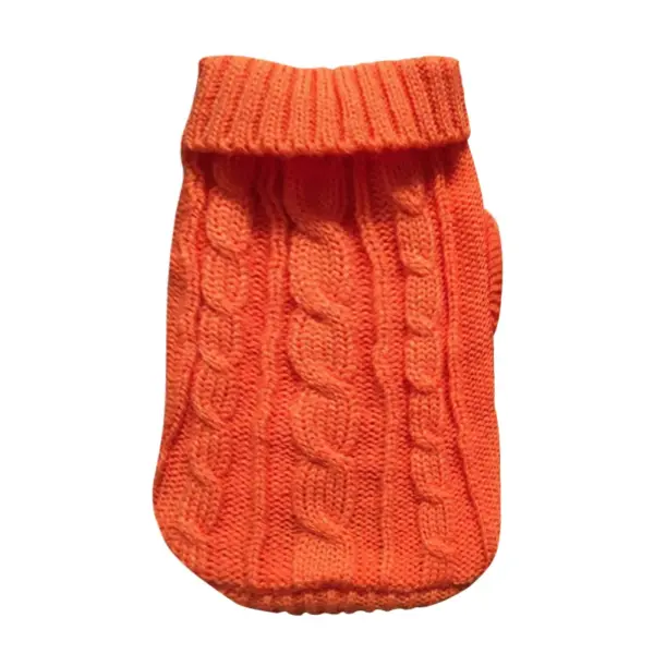 Dog Clothes For Large Small Dogs Jacket Cat Clothing For Pet Dog Sweater Dogs Coat Chihuahua knitted Pure Shirt Cat Vest Costume - Image 30