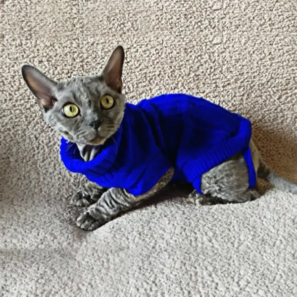 Dog Clothes For Large Small Dogs Jacket Cat Clothing For Pet Dog Sweater Dogs Coat Chihuahua knitted Pure Shirt Cat Vest Costume - Image 24