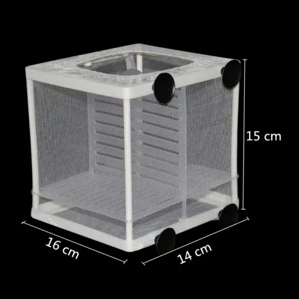 Aquarium Water Isolation Network Hanging Fish Breeding Breeding Isolation Box Aquarium Fish Tank Accessory Two Size Optional 1Pc - Image 10