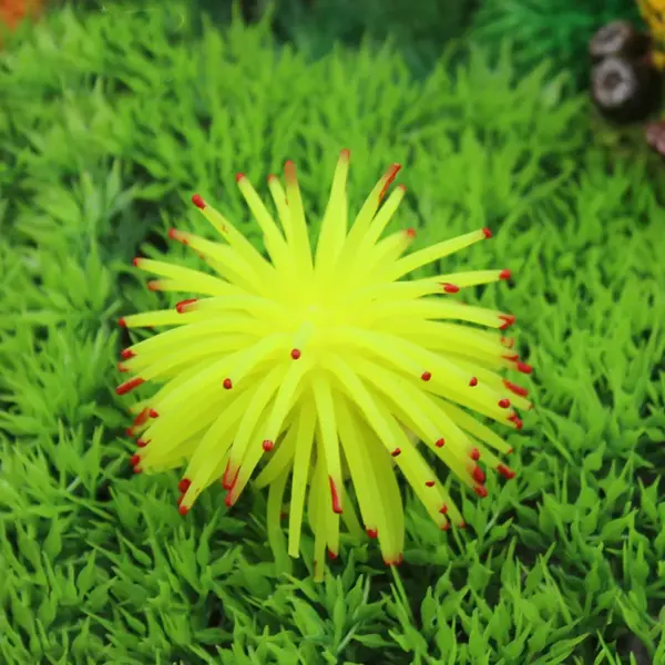 Aquarium Silicone Simulation Artificial Fish Tank Fake Coral Plant Underwater Aquatic Sea Anemone Ornament Decoration Accessory - Image 25