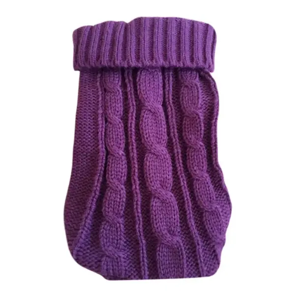 Dog Clothes For Large Small Dogs Jacket Cat Clothing For Pet Dog Sweater Dogs Coat Chihuahua knitted Pure Shirt Cat Vest Costume - Image 15