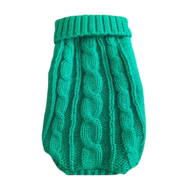 Dog Clothes For Large Small Dogs Jacket Cat Clothing For Pet Dog Sweater Dogs Coat Chihuahua knitted Pure Shirt Cat Vest Costume - Image 12