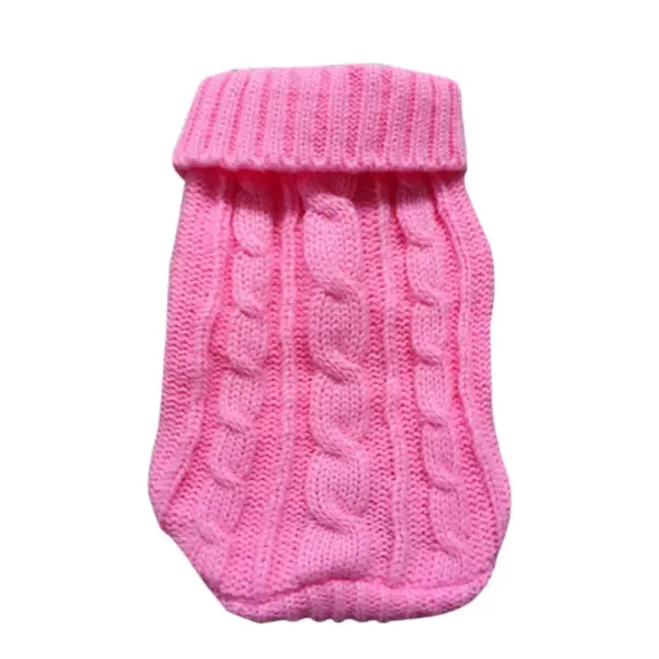 Dog Clothes For Large Small Dogs Jacket Cat Clothing For Pet Dog Sweater Dogs Coat Chihuahua knitted Pure Shirt Cat Vest Costume - Image 18