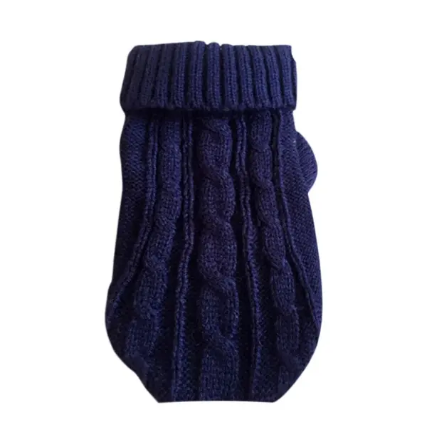 Dog Clothes For Large Small Dogs Jacket Cat Clothing For Pet Dog Sweater Dogs Coat Chihuahua knitted Pure Shirt Cat Vest Costume - Image 13