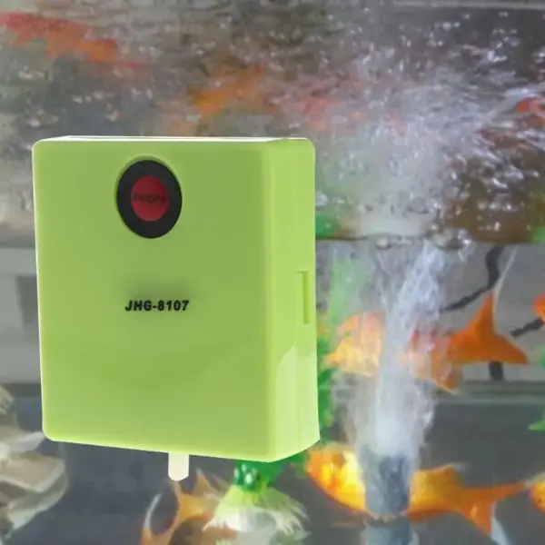 New Aquarium Dry Battery Operated Fish Tank Air Pump Aerator Oxygen With Air Stone, Practical Aquarium Fish Tank Supplies, Aqua