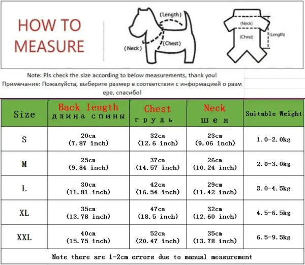 HOT Pet Dog Clothes Coat Winter Warm Outerwear Thicken Dog Costume Clothing Wadded Jacket Pet Cat Products Clothes For Dog Puppy - Image 11