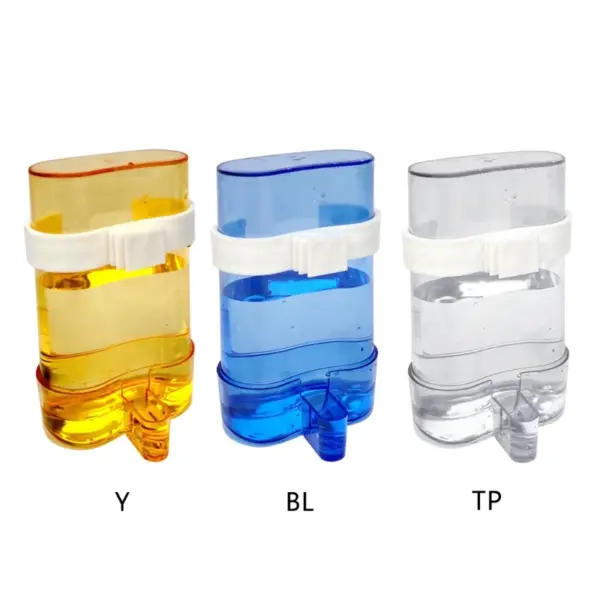 Birds Water Feeders Dispenser Automatic Bird Feeder Parrot Canary Parakeet Cage Drinking Feeding Supplies Pet Accessories - Image 2