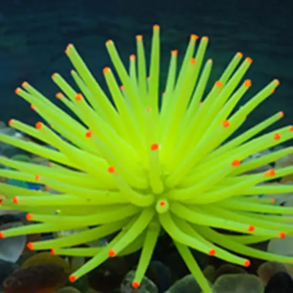Aquarium Silicone Simulation Artificial Fish Tank Fake Coral Plant Underwater Aquatic Sea Anemone Ornament Decoration Accessory - Image 8