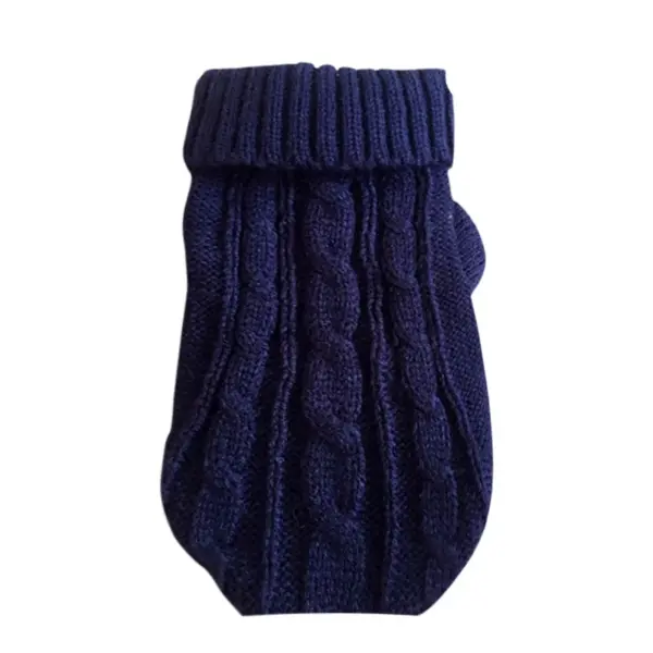 Dog Clothes For Large Small Dogs Jacket Cat Clothing For Pet Dog Sweater Dogs Coat Chihuahua knitted Pure Shirt Cat Vest Costume - Image 29