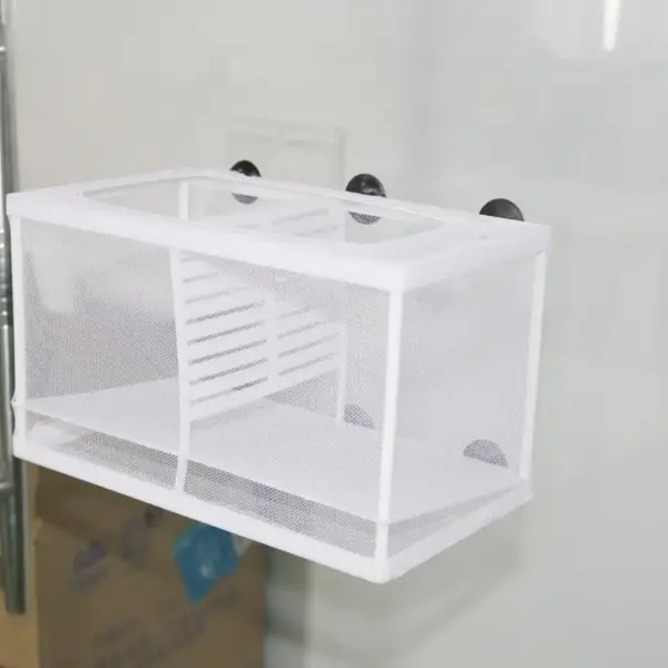 Aquarium Water Isolation Network Hanging Fish Breeding Breeding Isolation Box Aquarium Fish Tank Accessory Two Size Optional 1Pc - Image 5