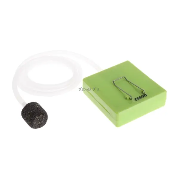 Aquarium Trockenen Batterie Betrieben Aquarium Luftpumpe Belüfter Sauerstoff Mit Luft Stein - Image 3