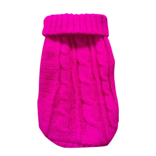 Dog Clothes For Large Small Dogs Jacket Cat Clothing For Pet Dog Sweater Dogs Coat Chihuahua knitted Pure Shirt Cat Vest Costume - Image 25
