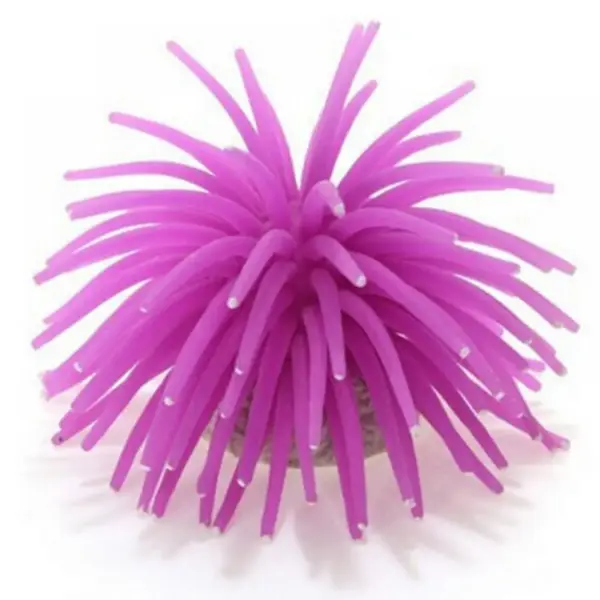 Aquarium Silicone Simulation Artificial Fish Tank Fake Coral Plant Underwater Aquatic Sea Anemone Ornament Decoration Accessory - Image 7