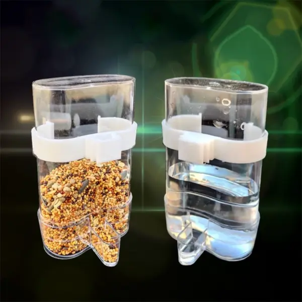 Birds Water Feeders Dispenser Automatic Bird Feeder Parrot Canary Parakeet Cage Drinking Feeding Supplies Pet Accessories - Image 29