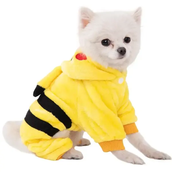 Soft Warm Dog Clothes Fleece Pet Dogs Jumpsuits Pet Clothing for Small Dogs Puppy Cats Clothes Chihuahua Yorkshire Costume Coat - Image 11