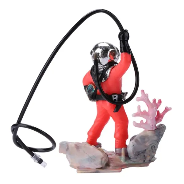 Aquarium Landscaping Oxygen Pneumatic Toy Diver Ecological Fish Tank Decorations - Image 14