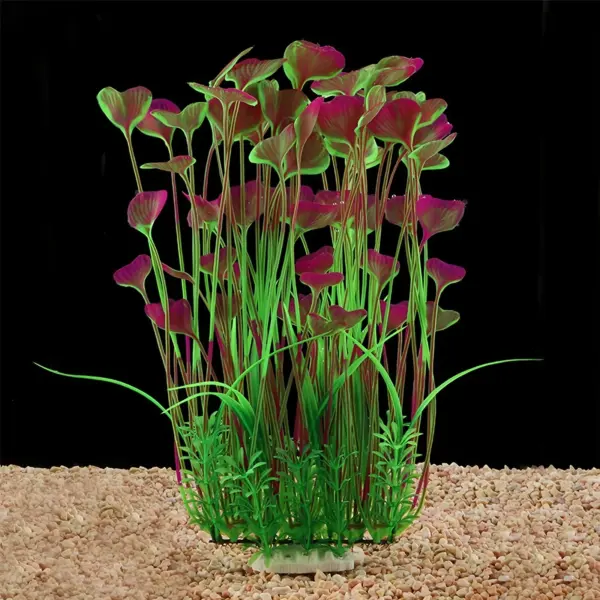 Lifelike Artificial Aquarium Plant Decorations - Vibrant Colors Ideal for All Fish Tanks Enhances Natural Aquatic Ambiance - Image 5