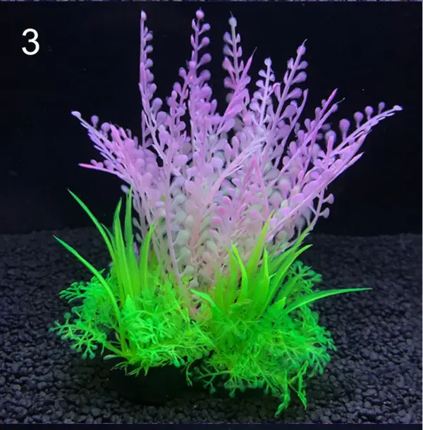 Aquarium decoration a variety of simulated plants aquatic plants aquatic plants aquarium plants decorative products - Image 15