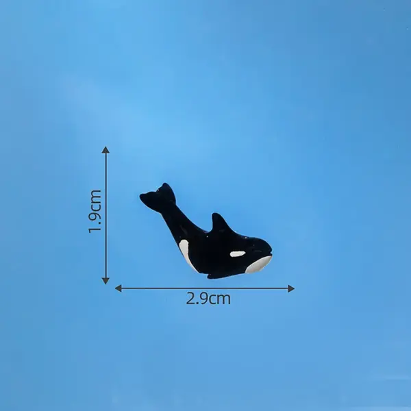 Mini Cute Whale Shark Turtle Aquarium For DIY Fish Tank Micro Landscape Simulated Submarine World Animals Home Desktop Ornament - Image 14