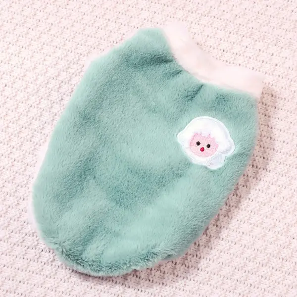 Soft Cat Clothes For Small Medium Dog Cats Pets Warm Kittens Clothes for Winter Kitten Small Kitten Stuff Clothing Vests - Image 7