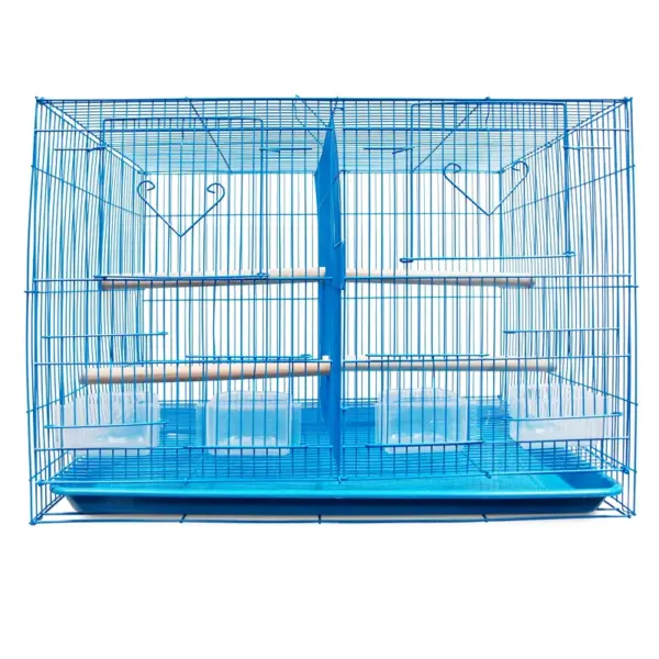 Bird Cage Breeding Cage Separable Double Spaced Square Metal Bird Large Bird Cages For Sale - Image 4