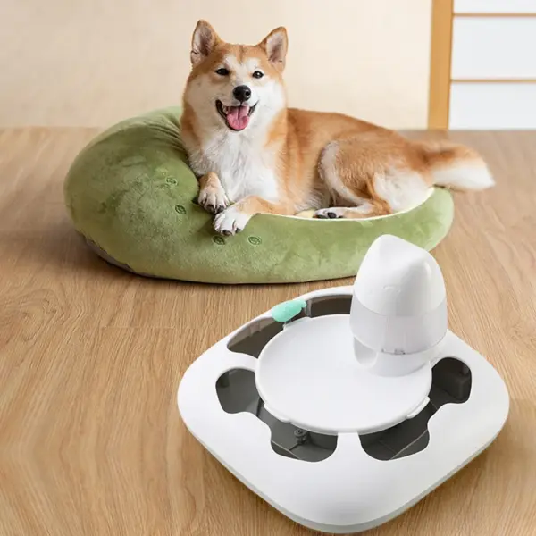 Katzen und Hunde spielen Partner Raubtier maschine interaktive Haustier Katze Spielzeug Puzzle Slow Food Training USB Aufladen Katzen futter Spielzeug Haustier sup - Image 10