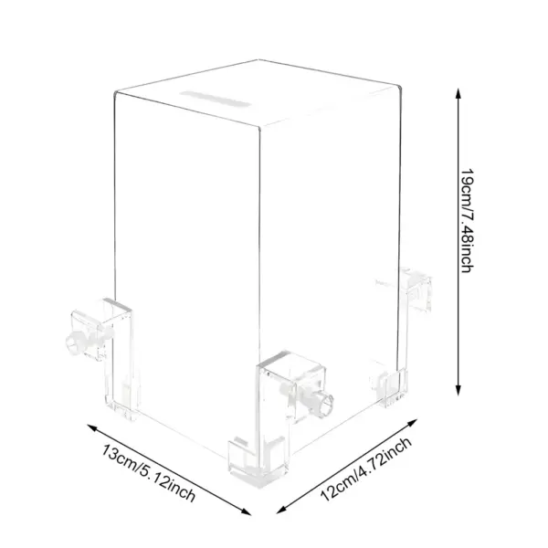Creative Aquarium Tank Negative Pressure Fish Tank Ecological Aquascape Decoration Small Fish Beta Fish Tank Bowl Isolation - Image 6