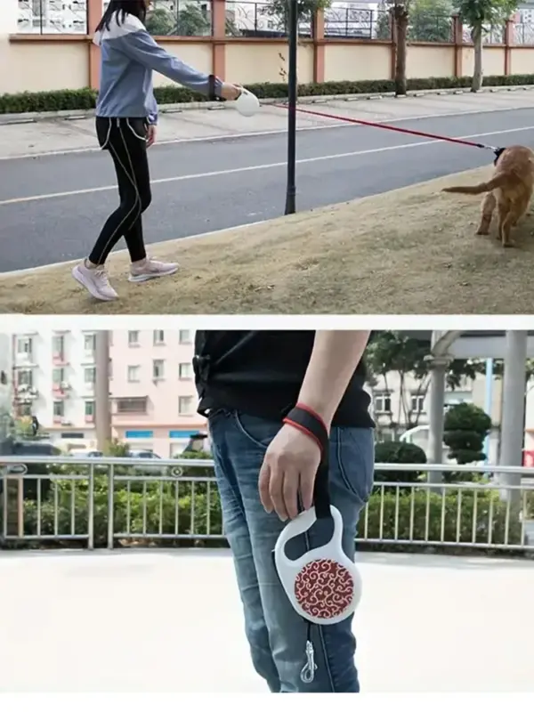Retractable Dog Leash Add-On Accessory - Hand and Wrist Strap - for Greater Comfort, Loosen Grip for Your Hands and Better Contr - Image 2