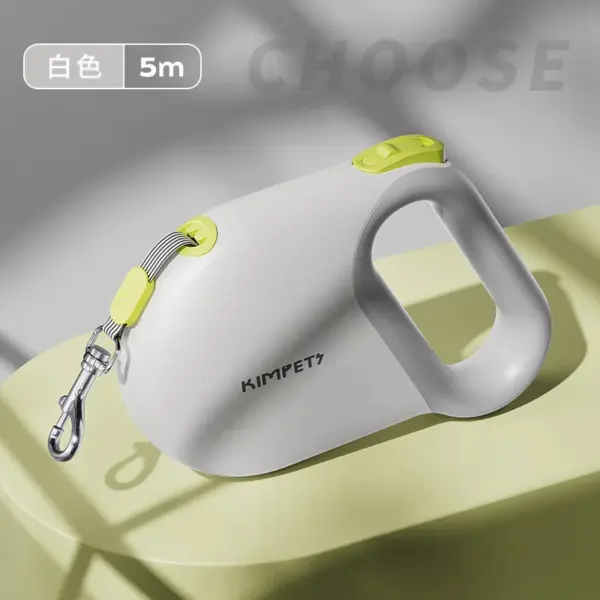 5m Retractable Dog Leash Comfortable Nylon and Plastic Pet Leash With Cartoon Print Reflective and Thick With Handle for Dogs - Image 9
