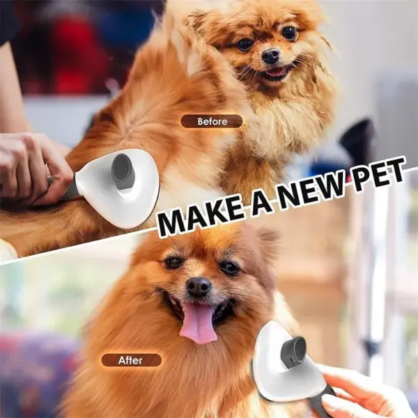 Dog Brush Cat Comb Pet Self Cleaning Hair Remover Brush For Dogs Cats Puppy Kitten Grooming Tools Dog Dematting Comb - Image 10